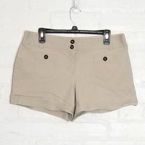 New York & Company Khaki Shorts
